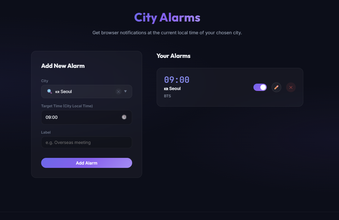 Time Garden Alarm Screenshot